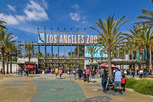 L.A. Zoo Entrance